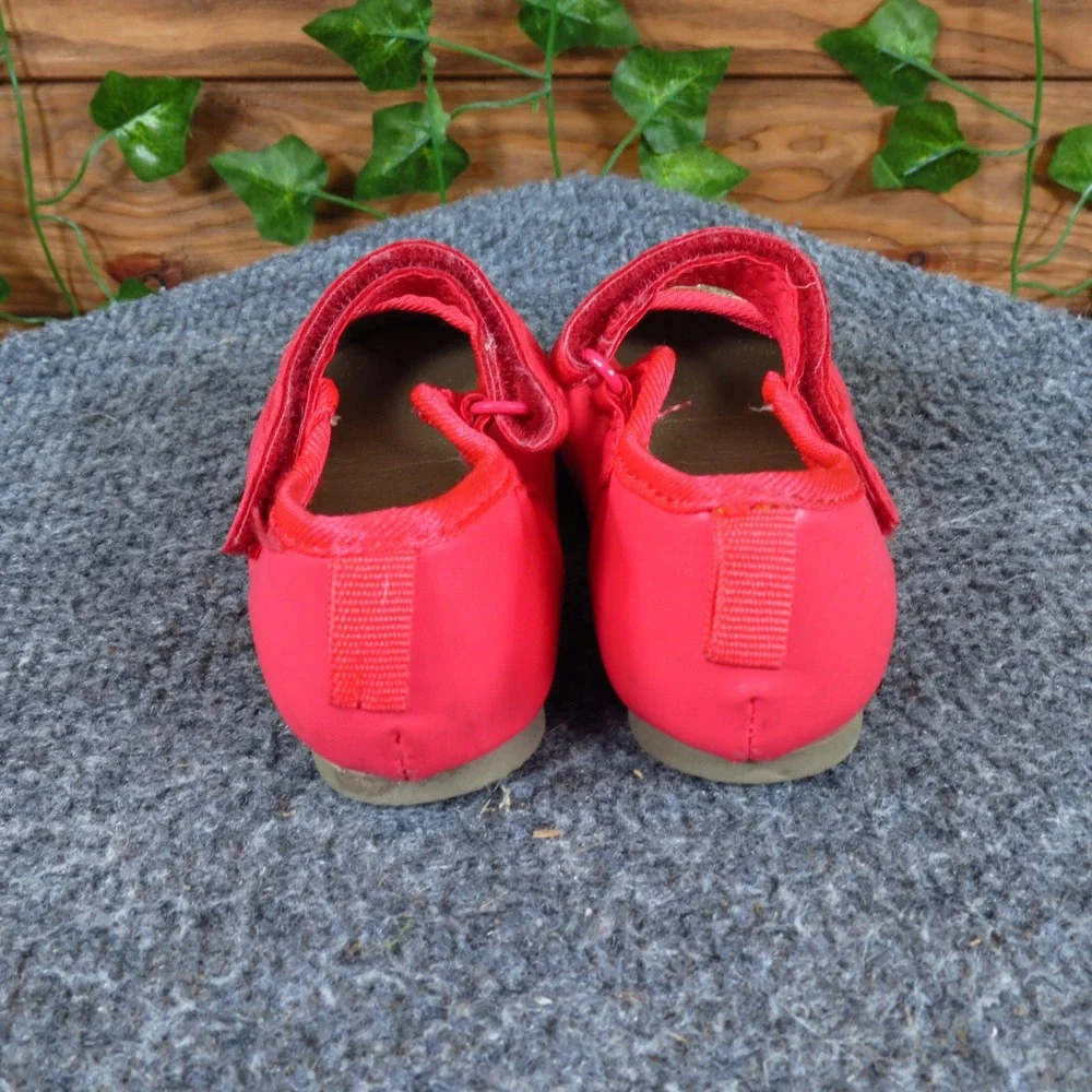 Carter's Alvina Toddler Mary Jane Shoes Size 5 Dress Party Red Glitter Heart